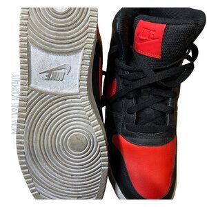 Nike Ebernon Mid 'Bred' 9.5 Red/Black